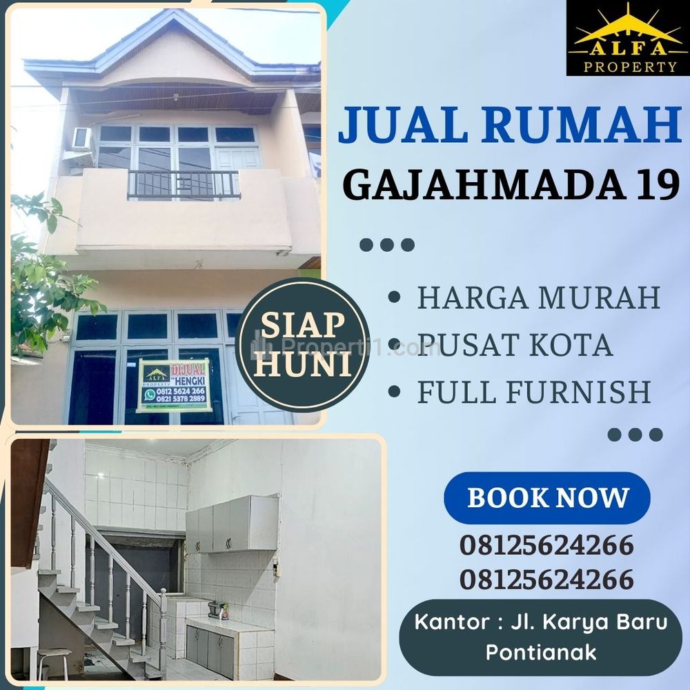 Dijual Murah Rumah Siap Huni Gajahmada 19 Pontianak Kota