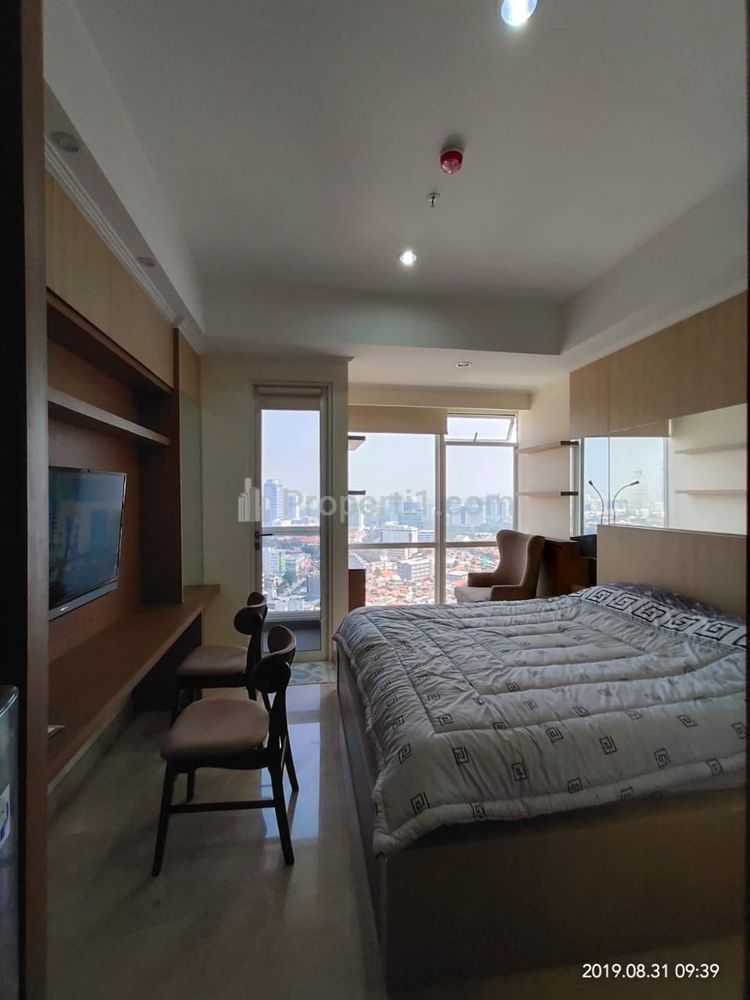 For Rent Apartemen Menteng Park Tower Sapphire Type Studio Full Furnished, Dekat TIM, RSCM, Bunda Hospital, dan Kampus UI Salemba