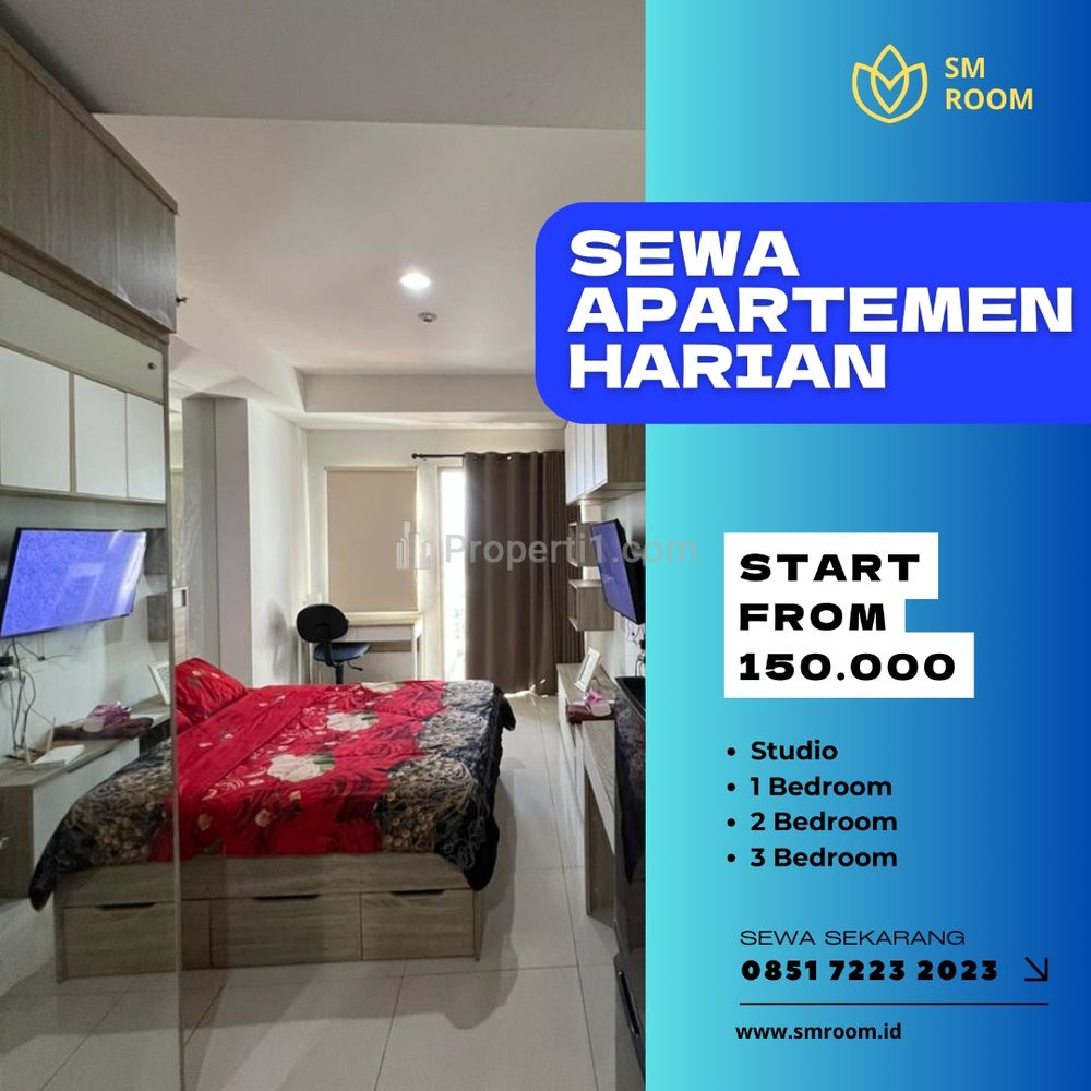 Sewa Apartemen Harian Treepark BSD Serpong Tanpa Deposit
