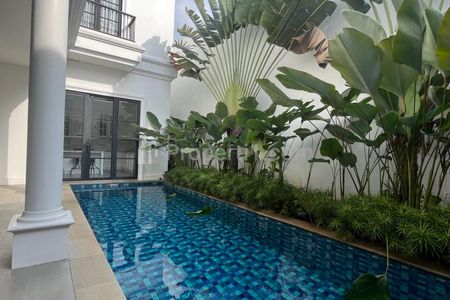 For Sale Luxury American Classic House, Brand New - Compound at Cilandak, Jakarta Selatan