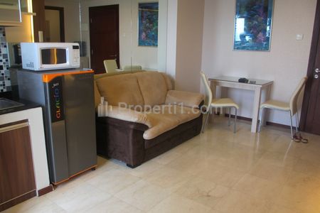 Jual Apartemen Royal Mediterania Garden Type 2+1BR Furnished Ukuran 53,5 m2