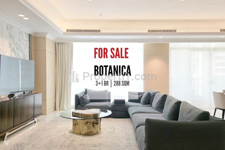 Jual Cepat, Botanica Best Pool View, 3+1BR, 288sqm, Furnished, Bagus, Ready To Use, Bisa KPA, Direct Owner, Yani lim 08174969303