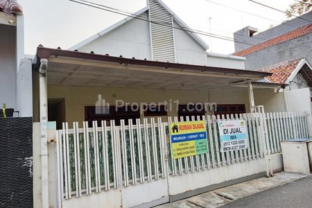 Rumah Dijual di Rawamangun Jakarta Timur, Dekat Arion Mall, Pasar, Tip Top, Mall Green Pramuka Square, RS Persahabatan, Kampus UNJ