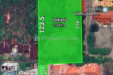 Dijual Tanah Murah Pinggir Jalan A. Yani 2 Pontianak