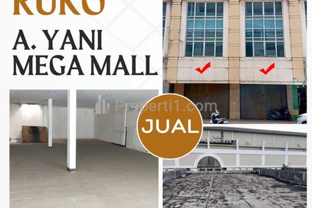 Dijual Ruko A. Yani Mega Mall Kota Pontianak