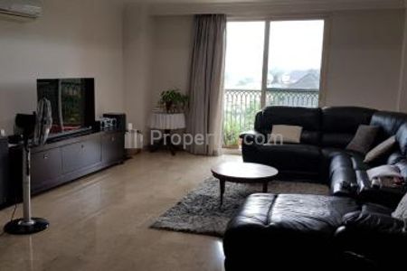 For Sale Apartment Green View Pondok Indah 3+1 BR Fully Furnished