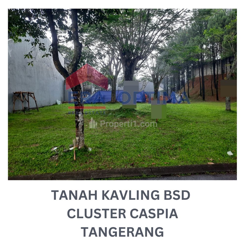 Jual Tanah Kavling di BSD Cluster Caspia - Tangerang, Banten