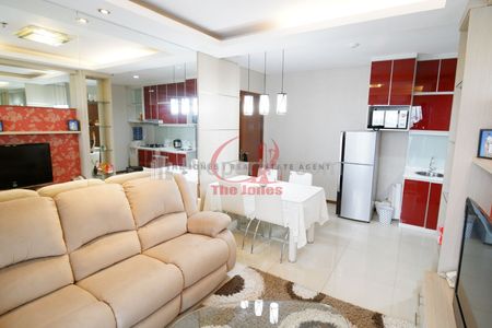 Sewa Apartemen Thamrin Residence Tower Alamanda Dekat Mall Grand Indonesia Jakarta Pusat - 2 Bedroom Fully Furnished & Good View