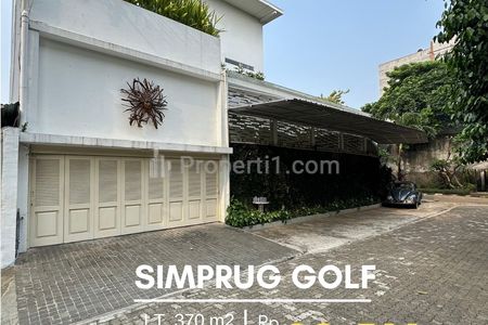 Jual Rumah Simprug Golf Jakarta Selatan