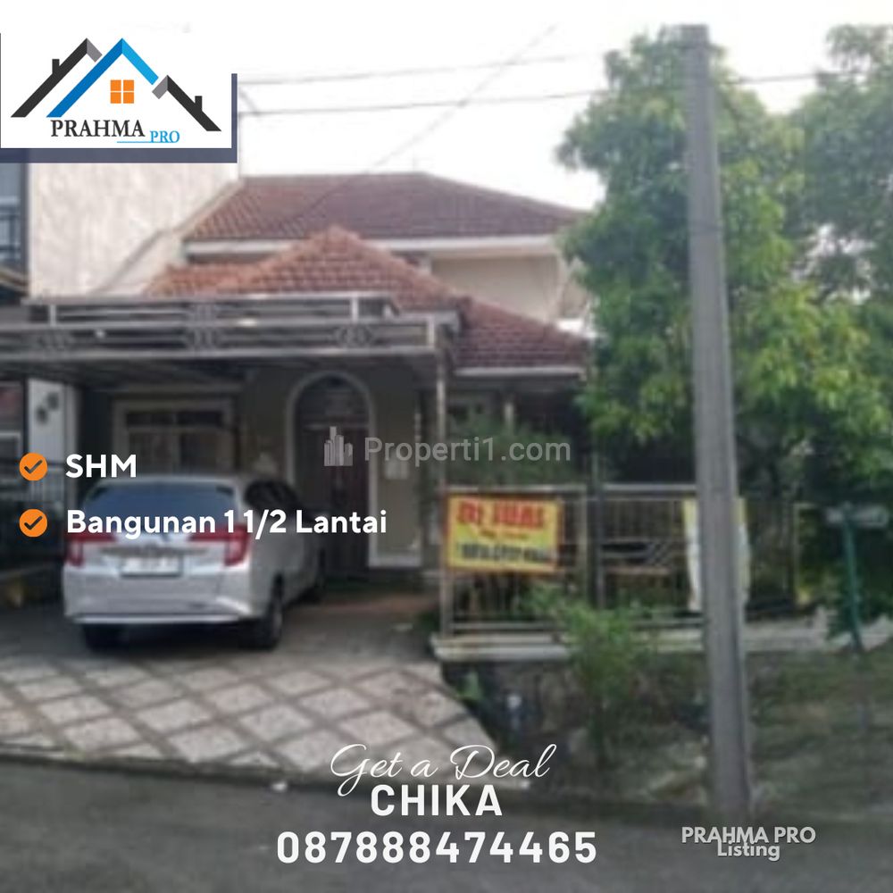 Dijual Cepat Rumah Taman Tampak Siring Via Lelang di Daerah Sentul Bogor