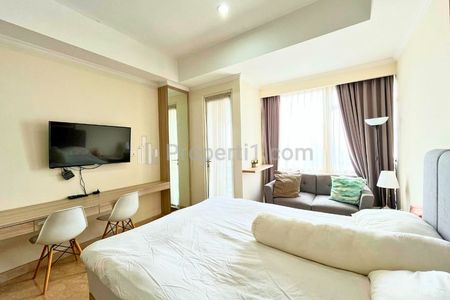 Sewa Apartemen Menteng Park Tipe Studio Fully Furnished, Dekat Taman Ismail Marzuki, RSCM, Bunda Hospital, dan Kampus UI Salemba