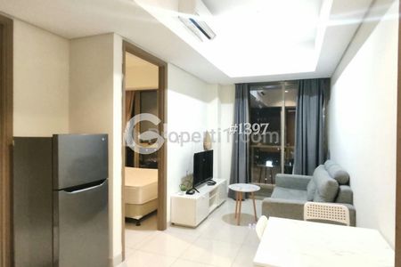 Sewa Apartemen Baru Taman Anggrek Residence Tipe 1BR Connected Mall TA di Tanjung Duren Jakarta Barat