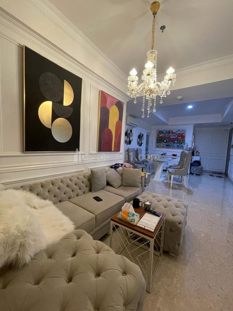 Dijual Teras House Gold Coast PIK Tipe 3+1BR Full Furnished
