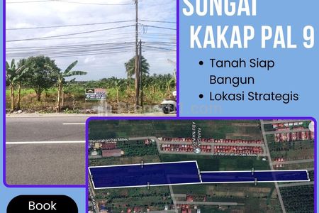 Dijual Murah Tanah Raya Sungai Kakap Pal 9 Pontianak