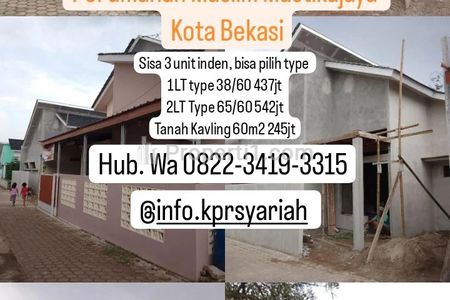 Dijual Rumah Inden Dalam Perumahan Cluster Strategis Padurenan di Mustikajaya, Kota Bekasi