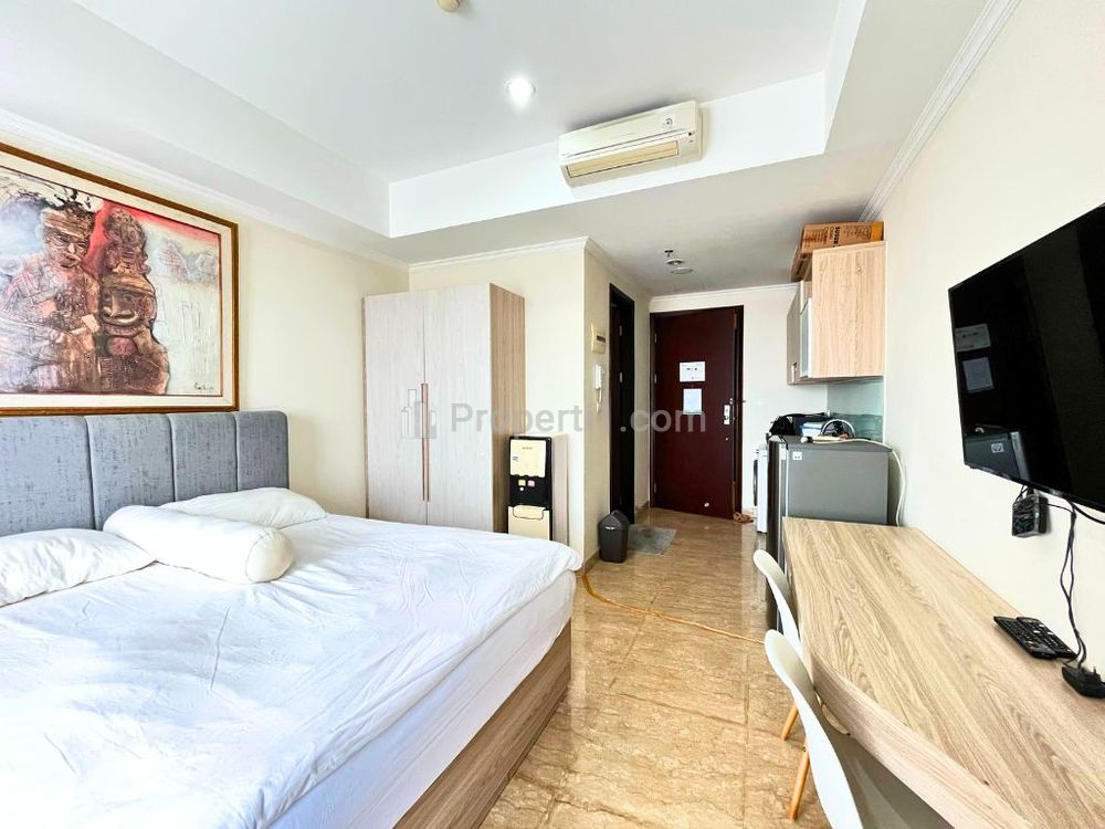 Sewa Apartemen Menteng Park Tipe Studio Fully Furnished, Dekat Taman Ismail Marzuki, RSCM, Bunda Hospital, dan Kampus UI Salemba