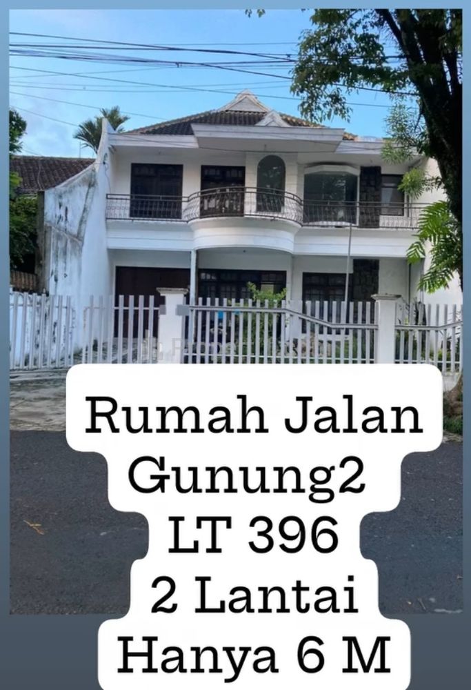 Dijual Rumah di Gunung-gunung Tidar Malang, Luas Tanah 396 m2