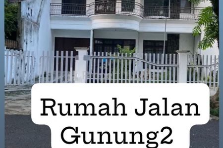 Dijual Rumah di Gunung-gunung Tidar Malang, Luas Tanah 396 m2