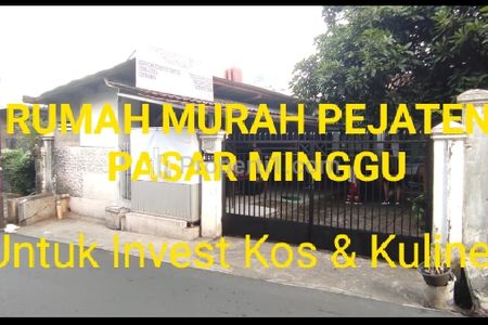 Dijual Rumah Murah di Pejaten, Pasar Minggu, Jakarta Selatan