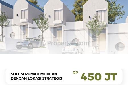 Dijual Rumah Baru 2 Lantai Murah Strategis di Cihanjuang Bandung Dekat ke Kampus Stikes Rajawali