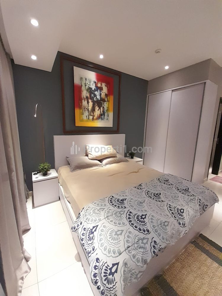 Sewa Apartemen Studio Lantai Rendah The Aspen Peak Residence, Full Furnished
