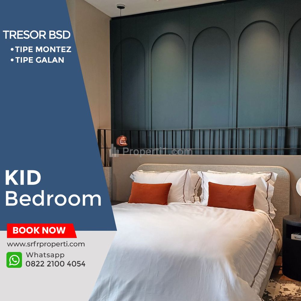Jual Rumah Mewah Full Furnished Ada Swimpool di Tresor BSD City Tangerang