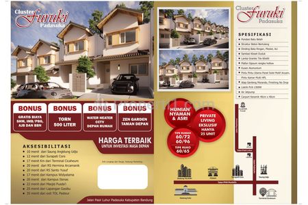 Jual Rumah 2 Lantai di Padasuka Kota Bandung Dekat Komplek Padasuka Ideal Harga 600 Jutaan