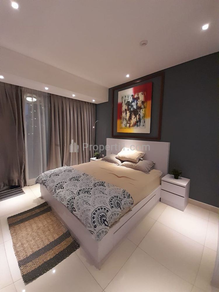 Sewa Apartemen Studio Lantai Rendah The Aspen Peak Residence, Full Furnished