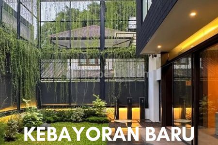 Jual Rumah Brand New Prime Area Kebayoran Baru Jakarta Selatan