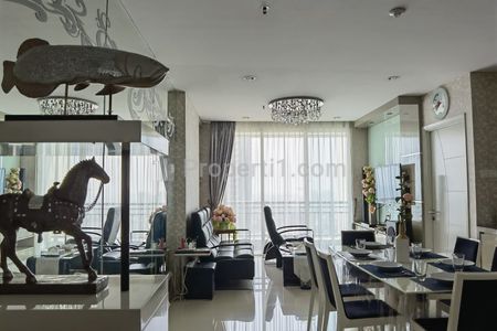 Disewakan Apartemen Central Park Residences, 3+1BR Furnish Luas 112,7 m2