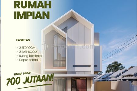 Dijual Cepat Rumah 2 Lantai di Arcamanik Kota Bandung Lokasi Strategis Dekat Jl. Raya Soekarno Hatta Harga 700 Jutaan