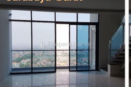 Dijual Apartemen Soho Skyloft Ciputra World Mall Surabaya 2 BR Unfurnished + Water Heater + View Raya Mayjen Sungkono