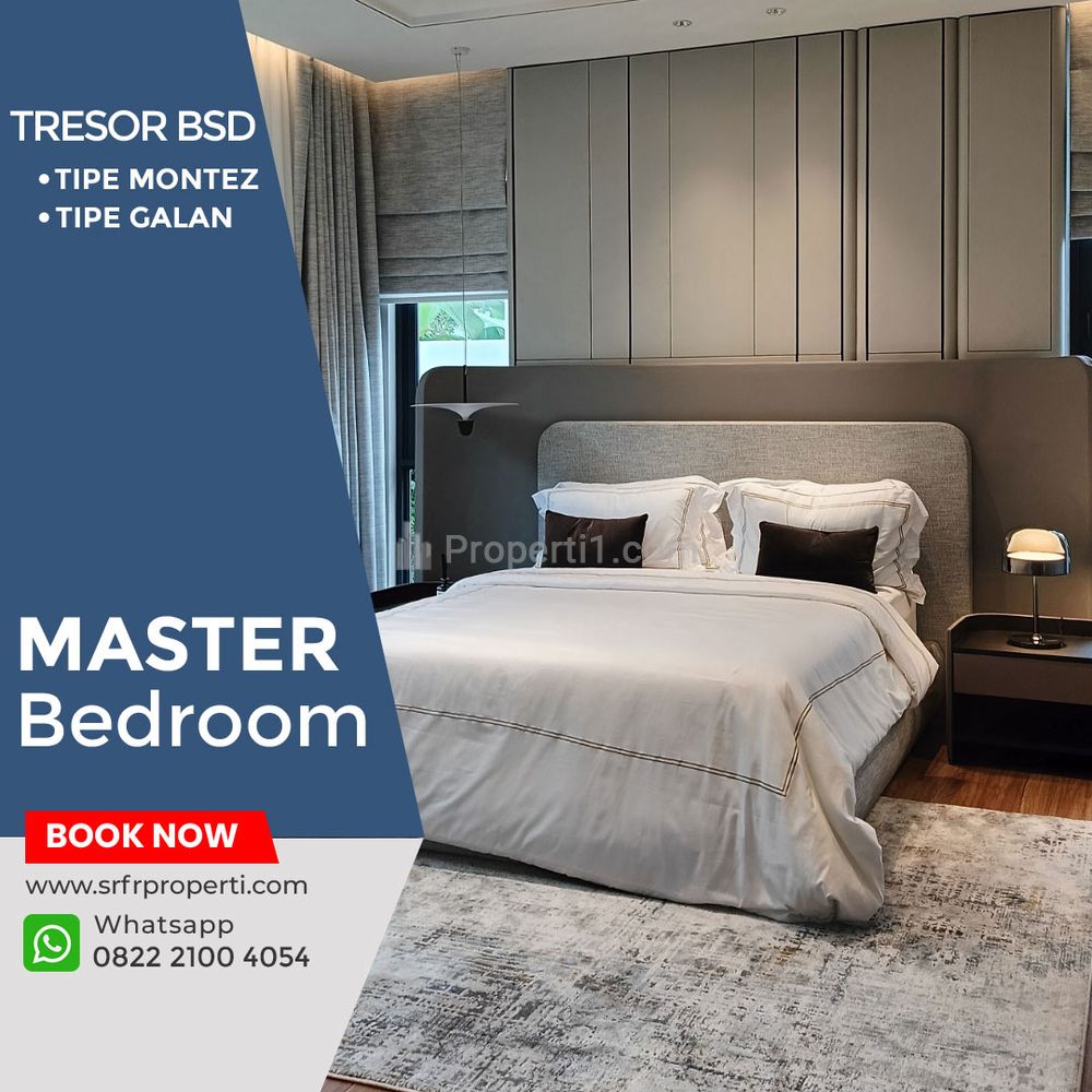 Jual Rumah Mewah Full Furnished Ada Swimpool di Tresor BSD City Tangerang