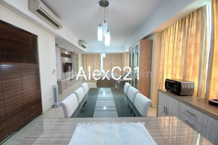 Dijual Apartemen Kemang Village Tower Tifanny 3 BR Fully Furnished with Private Lift di Bangka, Mampang Prapatan, Jakarta Selatan 