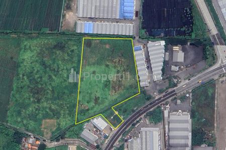 Jual Tanah Kosong Luas di Nol Jalan Raya Bypass Kiran Sidoarjo