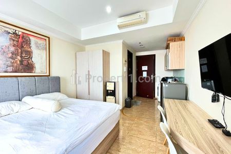 Sewa Apartemen Menteng Park Tipe Studio Fully Furnished, Dekat Taman Ismail Marzuki, RSCM, Bunda Hospital, dan Kampus UI Salemba