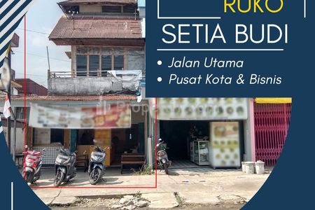 Dijual Cepat Ruko Posisi Hook Setiabudi Pusat Kota Pontianak