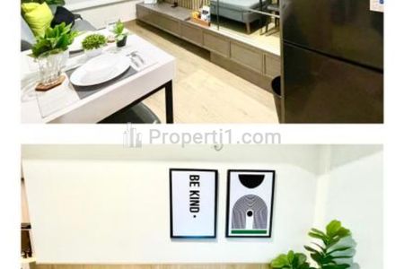 Sewa Apartemen Pollux Chadstone Cikarang Bekasi Type 2 Bedroom Full Furnished