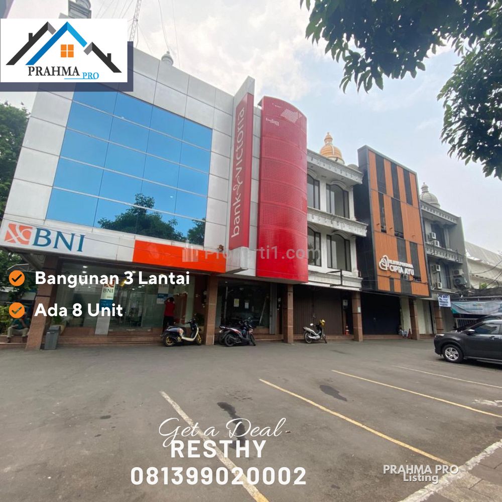 Disewakan 8 Unit Ruko Letak Strategis Komersil Area di Kemang Jakarta Selatan