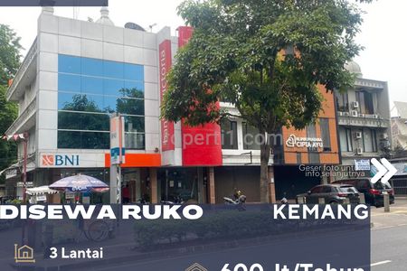 Disewakan 8 Unit Ruko Letak Strategis Komersil Area di Kemang Jakarta Selatan