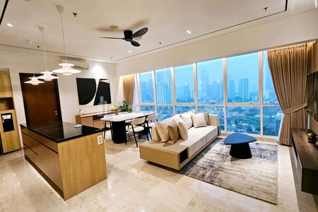 Sewa Apartemen Setiabudi Sky Garden – 3 BR (135 m2) Furnished di Jakarta Selatan