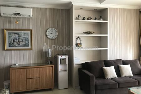 Jual Cepat Apartemen Kuningan City Lantai Rendah 2 BR Fully Furnished 94 Sqm, Murah 