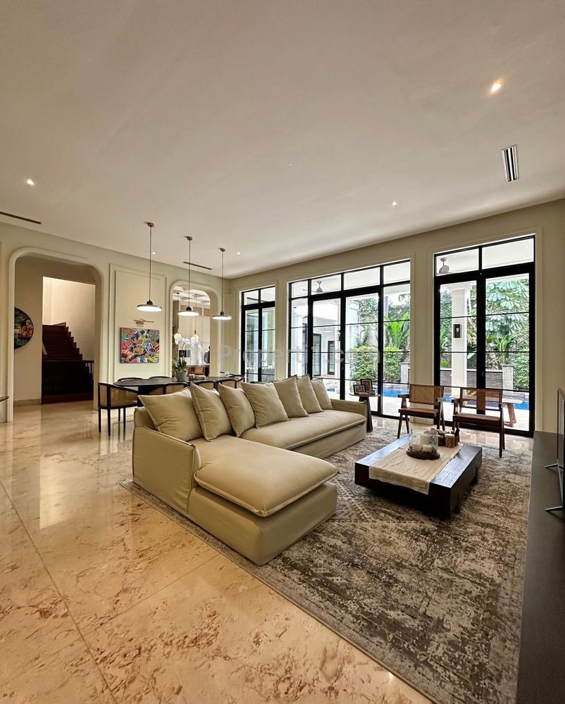 For Sale Newly Renovated House, Private Pool at Prime Area Kebayoran Baru, Jakarta Selatan