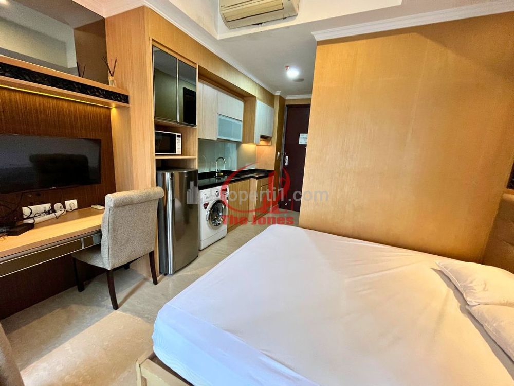 For Rent Apartemen Menteng Park Tipe Studio Fully Furnished, Dekat Taman Ismail Marzuki, RSCM, Bunda Hospital, dan Kampus UI Salemba