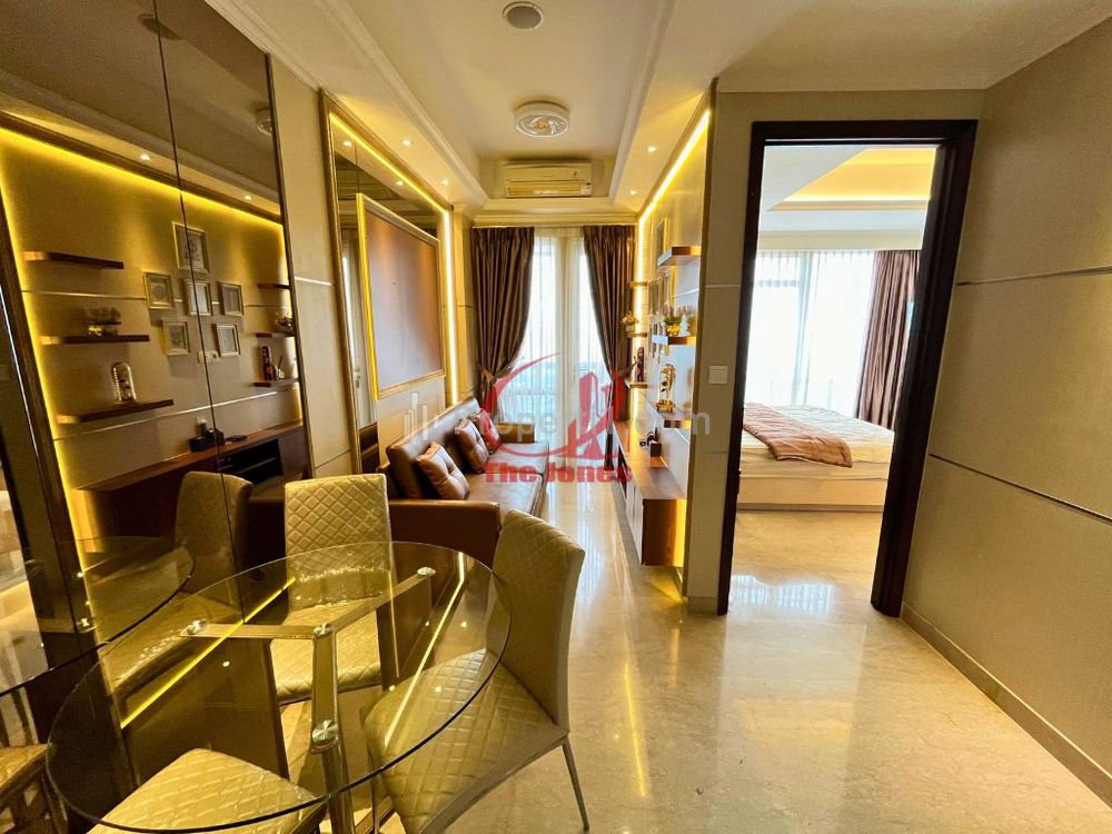 For Rent Apartemen Menteng Park Tipe 2 Bedroom Fully Furnished, Dekat TIM, RSCM, Bunda Hospital, dan Kampus UI Salemba