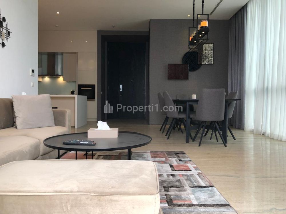 For Rent  Modern Luxury Apartment at La Vie All Suites Type 3BR Full Furnished - Strategic Location in South Jakarta