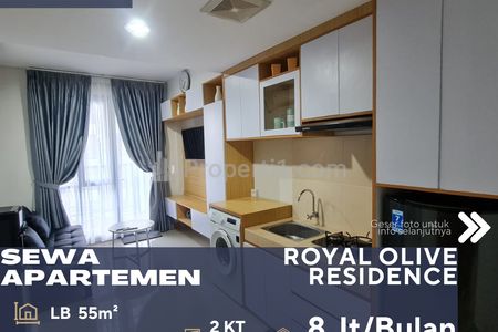 Sewa Apartemen Royal Olive Residence 2BR Full Furnish di Pejaten Jakarta Selatan