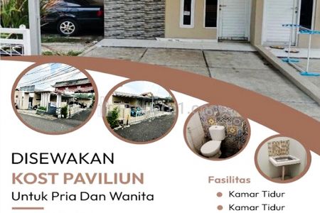 Sewa Kost Paviliun Dekat UI Universitas Indonesia, Universitas Pancasila, Kampus Polinema, Universitas Gunadarma, RSUI, Stasiun Universitas Indonesia