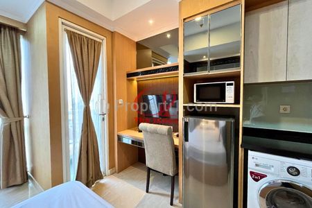 For Rent Apartemen Menteng Park Tipe Studio Fully Furnished, Dekat Taman Ismail Marzuki, RSCM, Bunda Hospital, dan Kampus UI Salemba