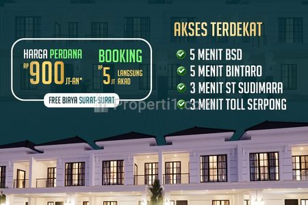 Dijual Rumah Murah American Modern Terlaris di Bintaro Tangerang Selatan